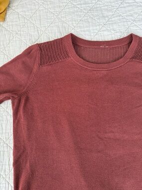 lululemon athletica Crewneck Sweater in Rosewood